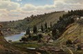 Blick vom Ossiacher See in Kärnten Aleksander Gierymski Realismus Impressionismus